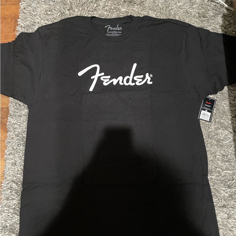 Fender Short Sleeve Shirt Size Large